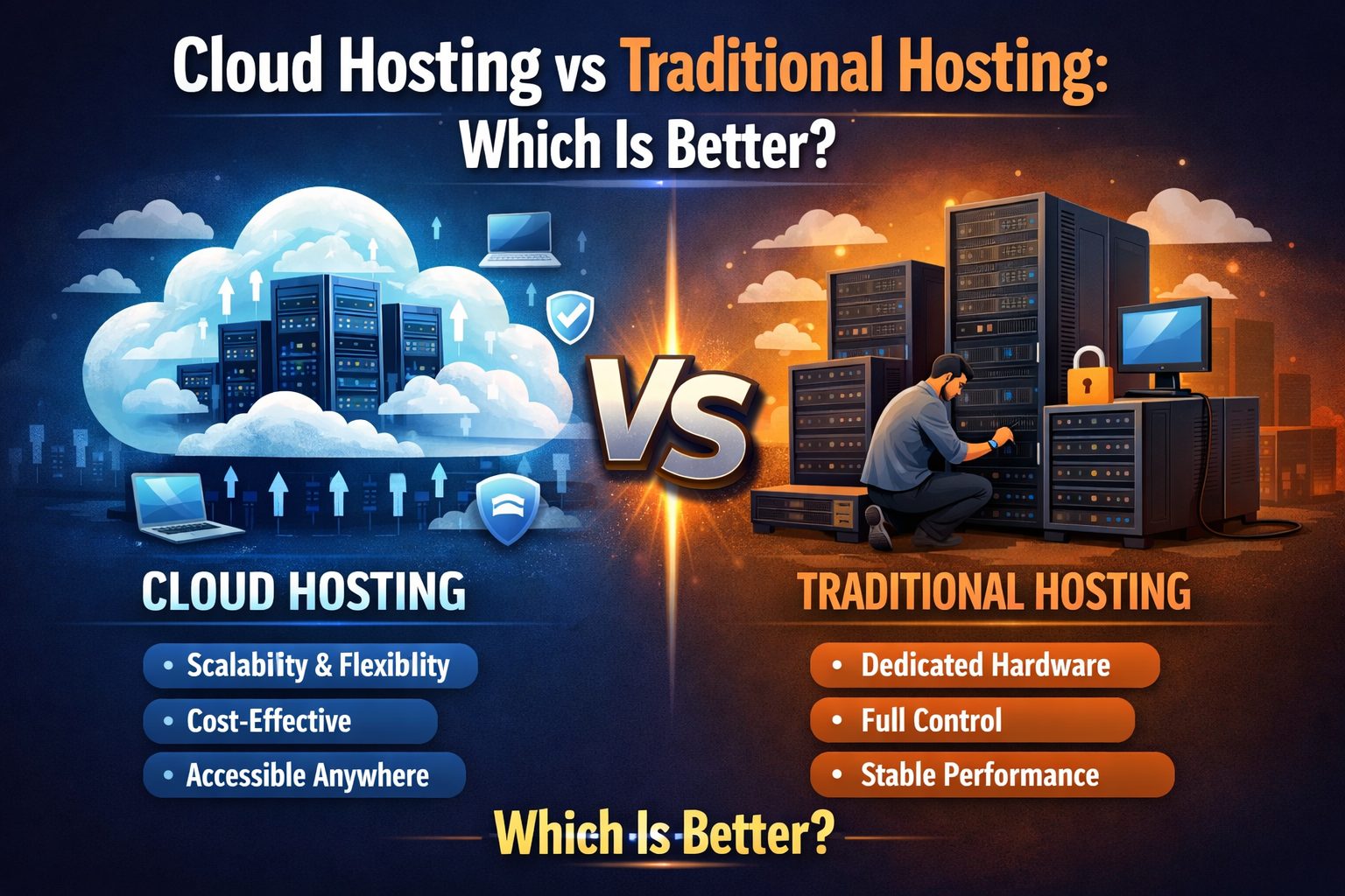 Cloud Hosting vs Traditional Hosting Which Is Better?